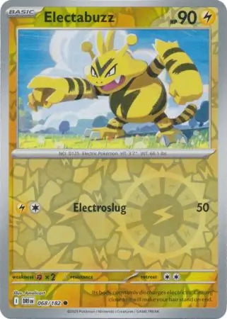 Destined Rivals Electabuzz #68/182 reverse holo